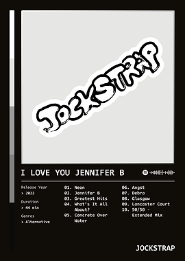I Love You Jennifer B (2022) Album by Jockstrap