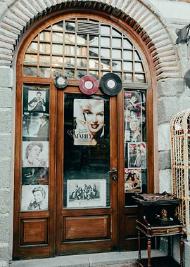 Vintage Shop Door