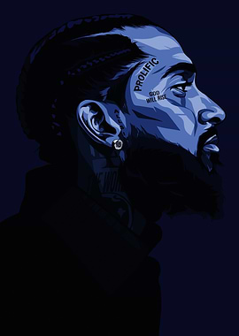 Nipsey Hussle Portrait