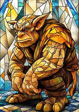Stained Glass Goblin