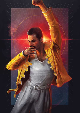 Freddie Mercury Portrait