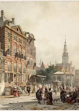 Dutch Street Scene