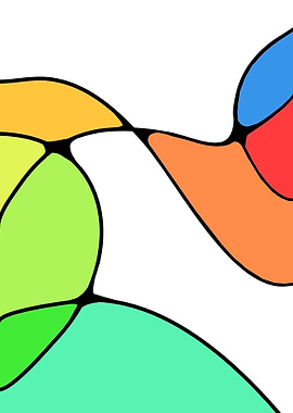 Abstract Colorful Shapes