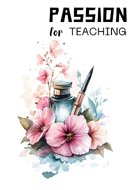 Passion for Teaching Poster | Teacher Appreciation Day Gift