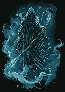 Grim Reaper Illustration