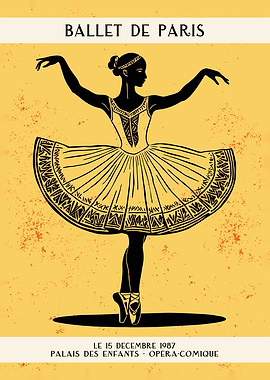 Ballet de Paris Poster