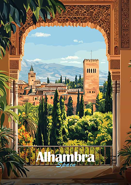 Alhambra Palace View