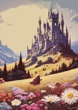 Fantasy Castle Landscape