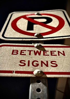 No Parking Between Signs