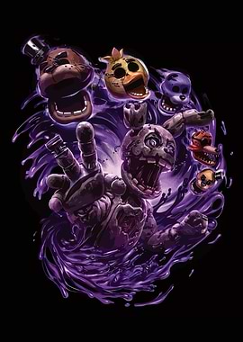 Five Nights at Freddy's Horror Art
