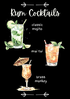 Rum Cocktails No 1