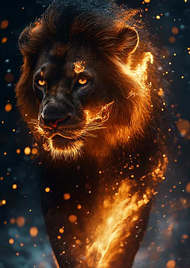 Fiery Lion