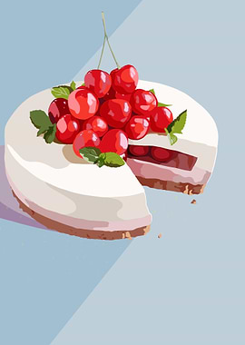 Cherry Cheesecake