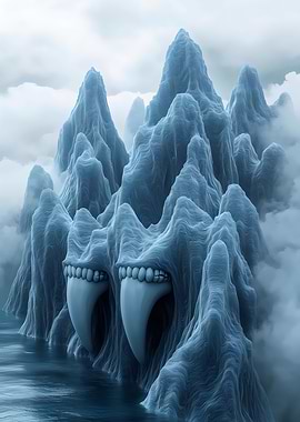Mystical Peaks of Ice
