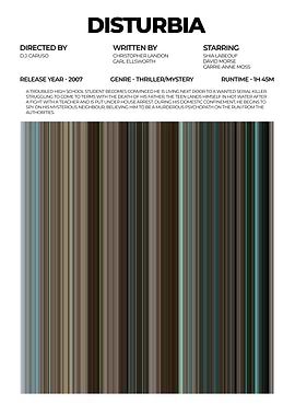 Disturbia Movie Poster