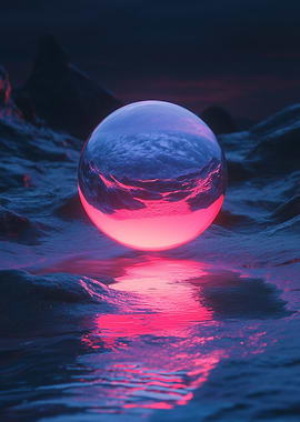 Glass Sphere Reflection