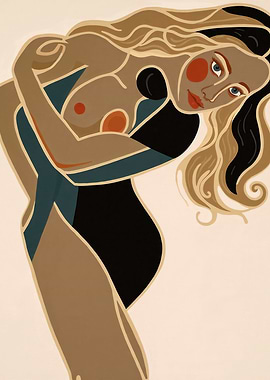 Abstract Female Figure