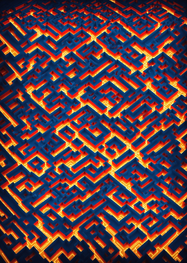 Neon Maze