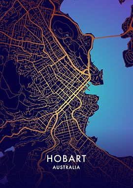 Hobart City Map