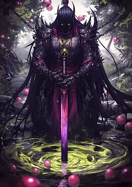 Green Magical Samurai