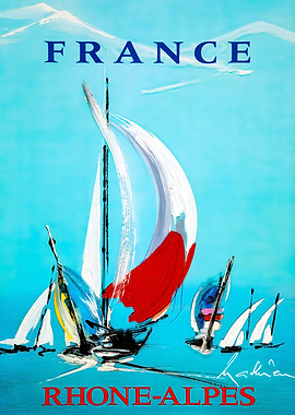 France Rhone-Alpes Sailboats