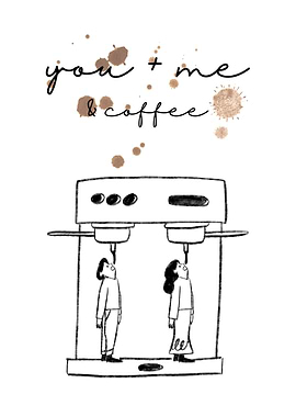 Coffee Lovers Illustration