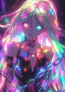 Chained Anime Girl