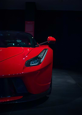 Red Ferrari LaFerrari