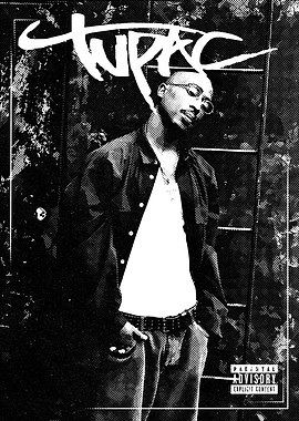 Tupac Shakur Portrait
