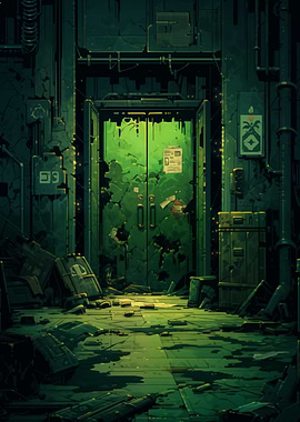 Abandoned City Entrance