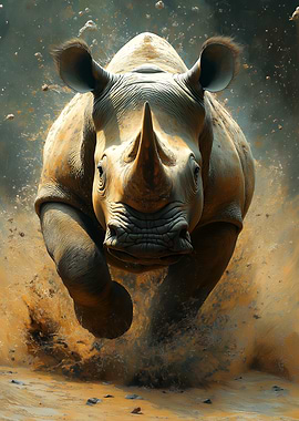 Charging Rhino