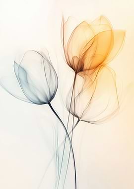 Ethereal Tulip Elegance - Flower