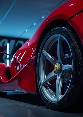 Ferrari LaFerrari Wheel Close-up