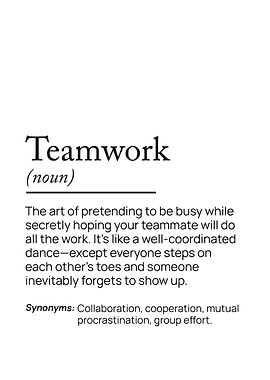 Teamwork Definition