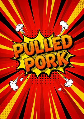 Pulled Pork Comic Art