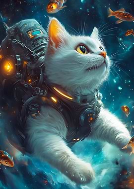 Space Cat Fish Hunter