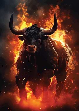 Fiery Bull