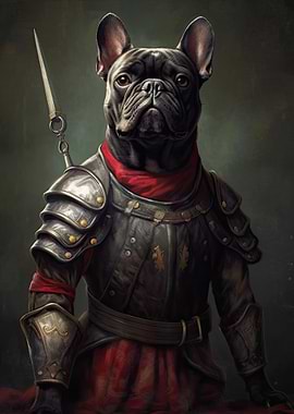 French Bulldog Knight