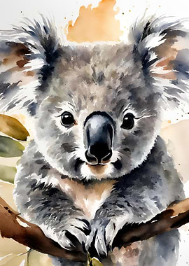 Aquarell Koala