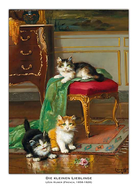 Three Kittens in a Room