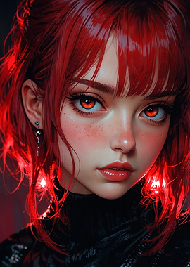 Red Hair Women - Danika