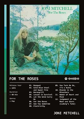 For the Roses (1972) Album by Joni Mitchell