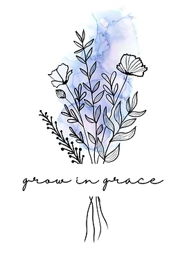 Grow in Grace Floral Art