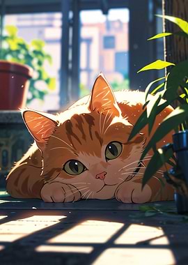 Cute Orange Cat