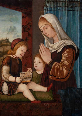 Madonna and Child with the Infant St. John