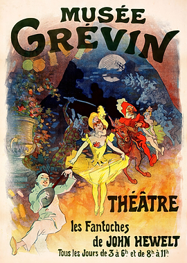 Musée Grévin Theater Poster
