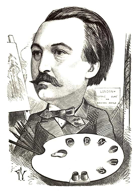 Caricature of Artist