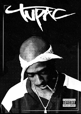 Tupac Shakur Portrait