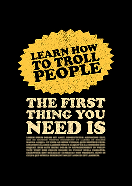 Learn How To Troll People