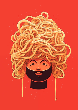 Spaghetti Hair For kitchen